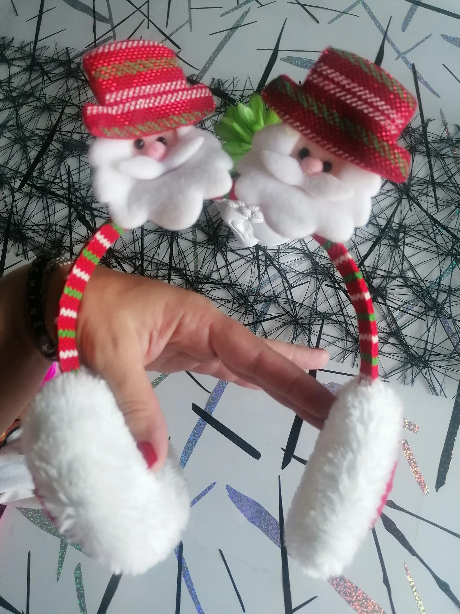 Serre cabeza con orejas de Papá Noel 🎅 – photo 2